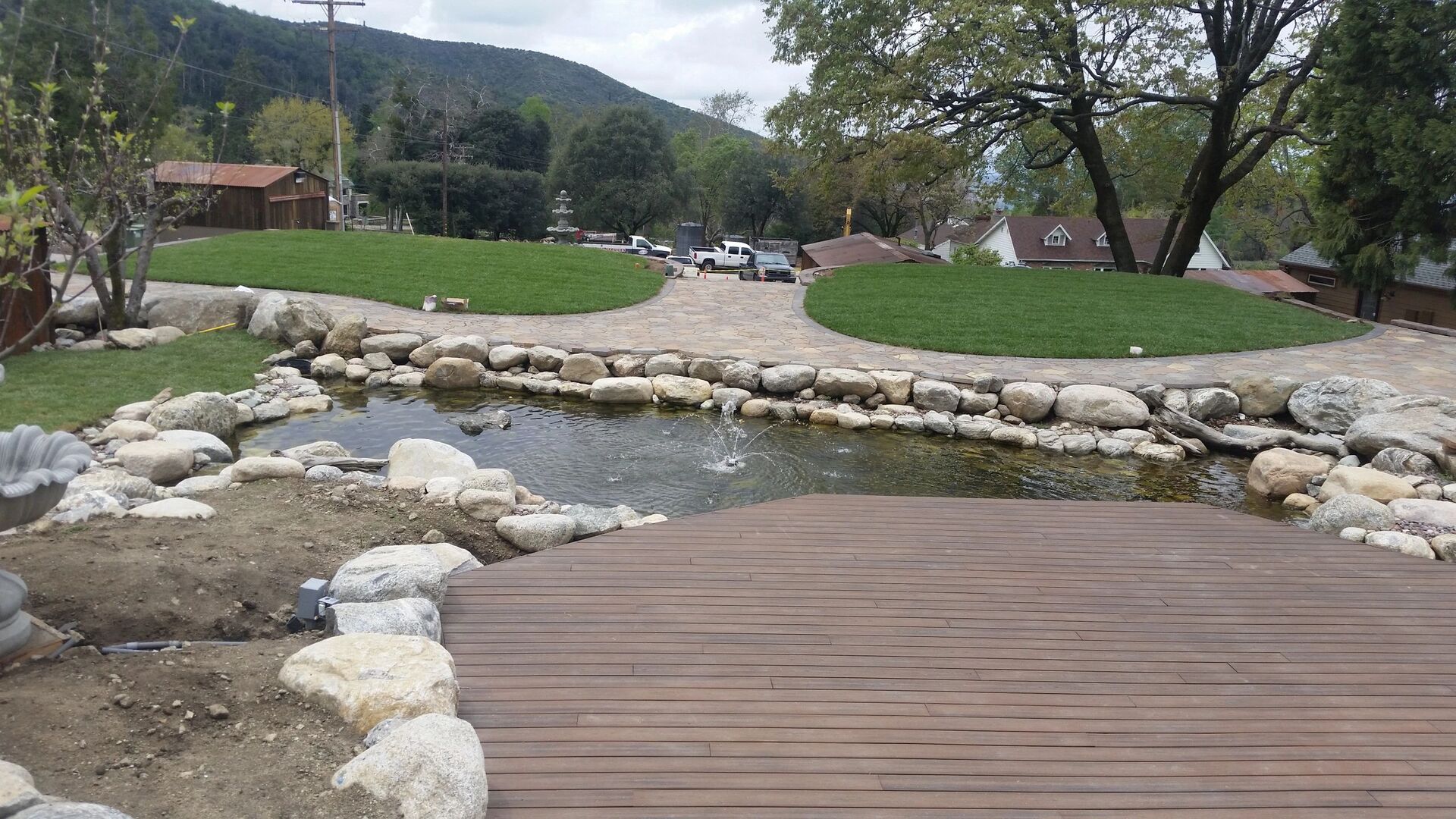 Water Features project in San Diego